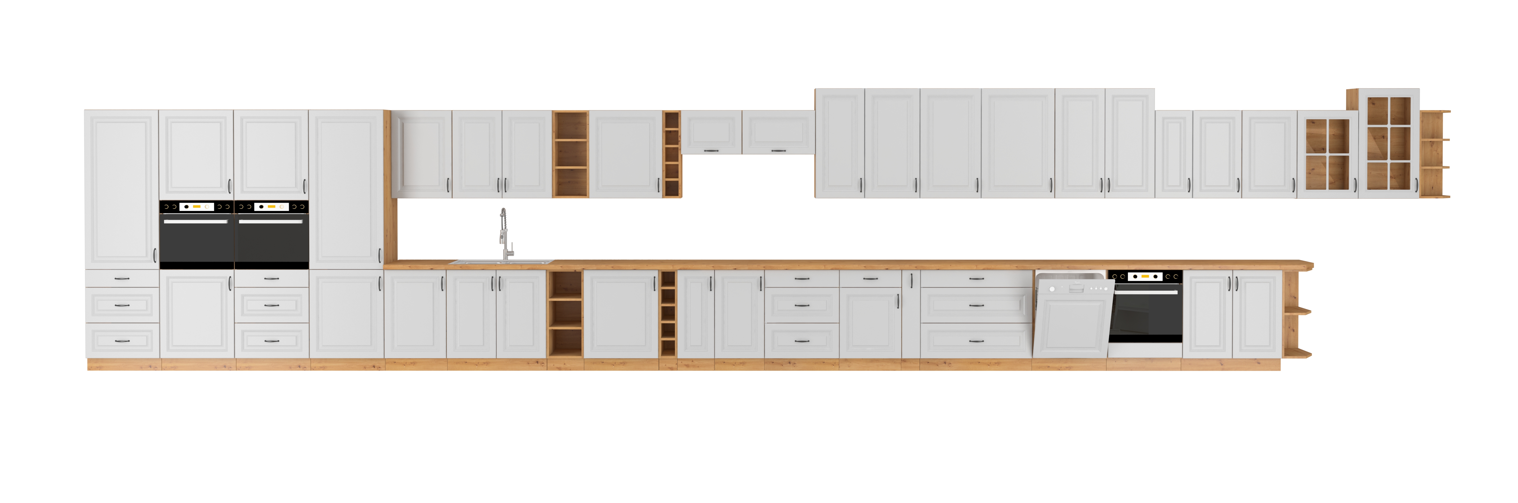 SALERNO DK-210 2D vysoká dvojdverová š 60 cm