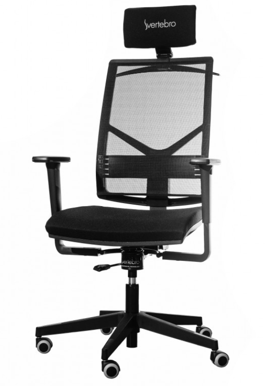 Kancelárska stolička VERTEBRO čierna